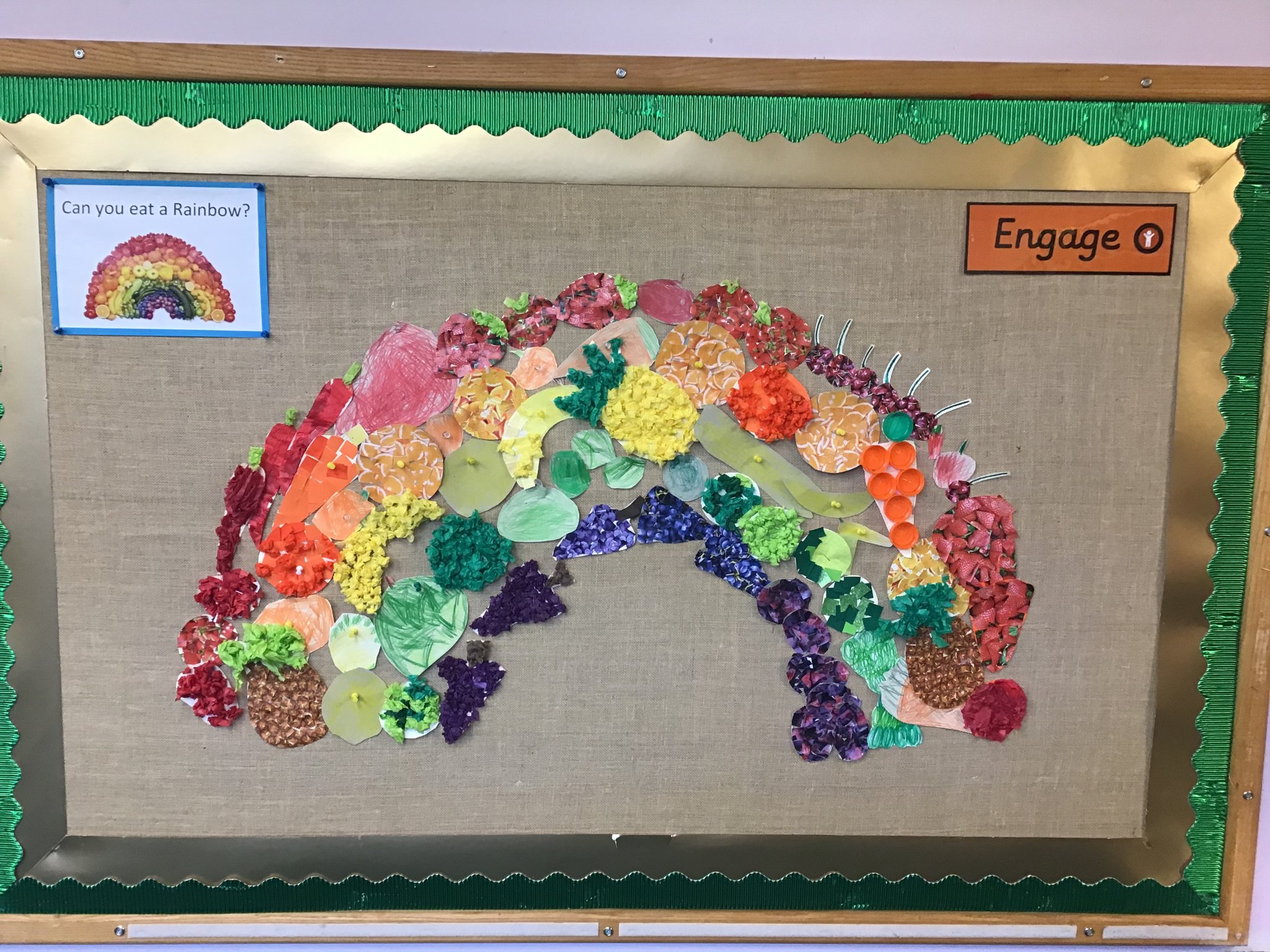 Image of Food Rainbow - Art & Design Activity